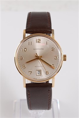 Lot 1246 - A Gents 9ct yellow gold Garrard automatic...