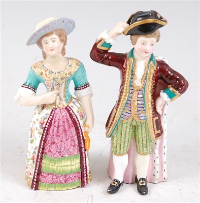 Lot 1026 - A pair of Victorian Mintons porcelain...