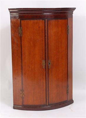 Lot 1475 - A George III North Country oak and mahogany...