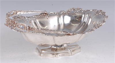 Lot 1139 - A late 19th century Russian silver pedestal...