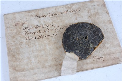Lot 1287 - A George III Exemplification of Common...