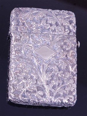 Lot 1317 - A late 19th century Chinese white metal...