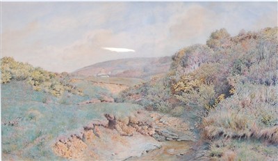 Lot 1362 - Wilmot Pilsbury - A Devonshire stream,...