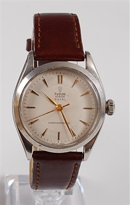 Lot 1240 - A gent's stainless steel Tudor Oyster Royal...