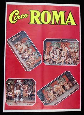 Lot 30 - Large Italian and Russian circus posters, 1980-...