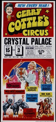 Lot 43 - Gerry Cottle’s Circus posters (3)