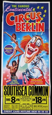 Lot 62 - Circus posters (7)