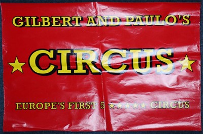 Lot 68 - Large Paulo’s Circus posters (5)