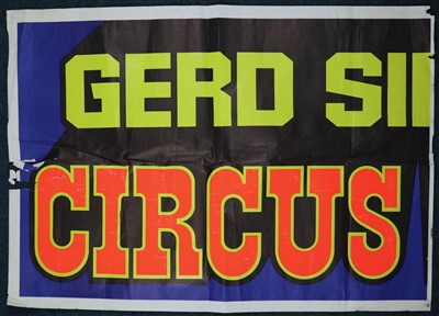 Lot 71 - Large Circus Barum poster (1)