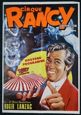 Lot 74 - Large Rancy Charrington circus posters, 1981 (2)