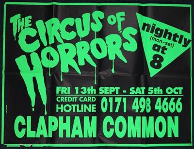 Lot 87 - Three large Circus of Horrors posters (3)