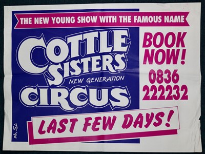 Lot 99 - Large Cottle Sisters, Moscow State Circus...