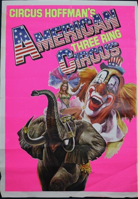 Lot 103 - Large American 3 Ring Circus posters (2)