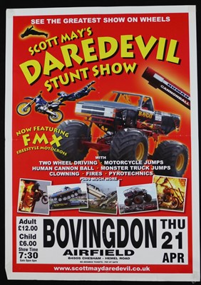 Lot 126 - Stunt show posters (5)
