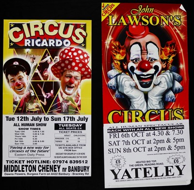 Lot 148 - Modern circus and theatre posters (10)