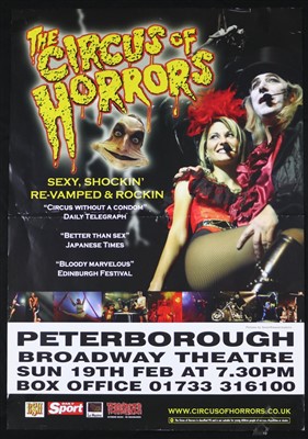 Lot 151 - Circus of Horrors posters (10)