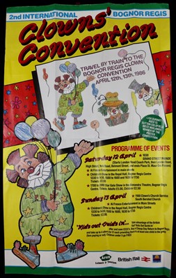Lot 152 - Clown convention posters (10)