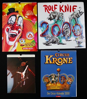 Lot 161 - Circus calendars (4)