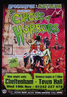 Lot 162 - Circus of Horrors posters, 2 large (3)
