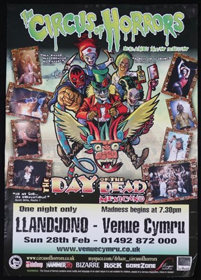 Lot 163 - Circus of Horrors posters (7)
