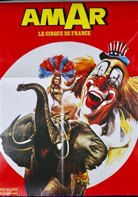 Lot 167 - European circus posters (9)
