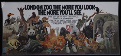 Lot 174 - Zoo posters (4)