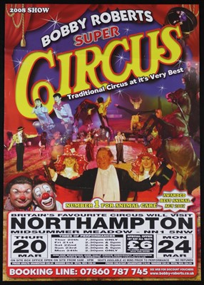 Lot 185 - Roberts Brothers Circus posters (17)