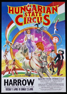 Lot 186 - Roberts Brothers Circus posters (19)