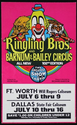 Lot 195 - Ringling Bros and Barnum and Bailey Circus...