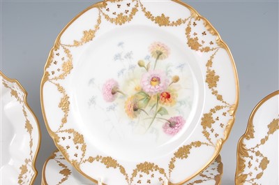 Lot 1024 - A Royal Crown Derby porcelain twelve place...