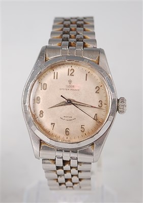 Lot 1242 - A gent's stainless steel Rolex Tudor Oyster...