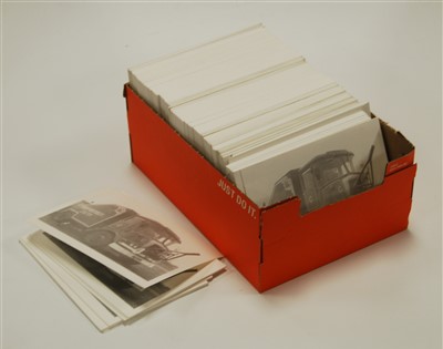 Lot 374 - A collection of late 20th century postcards, to include mainly circus and fairground related vehicles