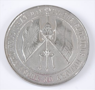 Lot 216 - A Battle of Jutland commemorative medal,...