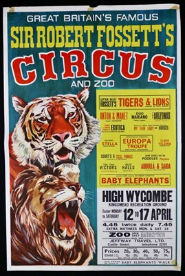 Lot 212 - Sir Robert Fossett’s Circus 1960/70’s (2)