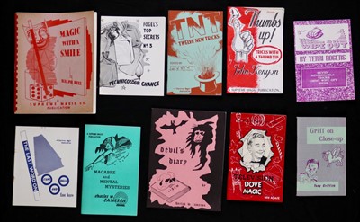 Lot 233 - Magic books, soft covers (10)