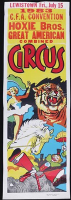 Lot 252 - Hoxie Bros and Clyde Beatty Cole Bros circus...