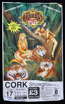 Lot 269 - Irish circus posters (11)