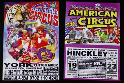 Lot 285 - Mixed Circus posters (40)