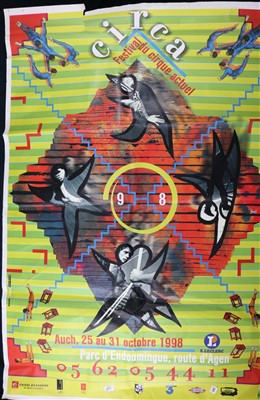 Lot 304 - Large European Circus posters (2)