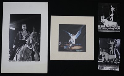 Lot 311 - Photographs of horse acts (7)