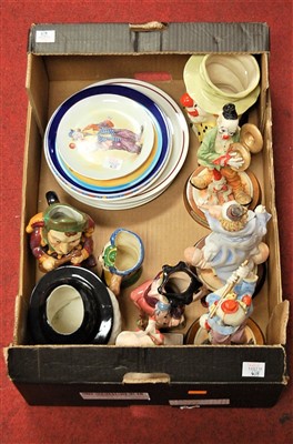 Lot 408 - Three boxes of assorted circus related...
