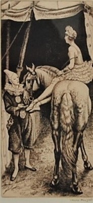 Lot 422 - Dame Laura Knight (1877-1970) - The Rosinbacks,...