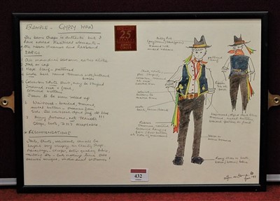Lot 432 - Lyn de Jonge - Example of a gypsy man at Zippo'...