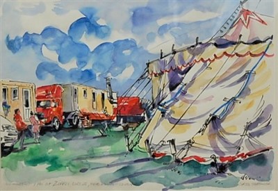 Lot 435 - Curtis Tappenden (b.1967) - 1pm at Zippo's...