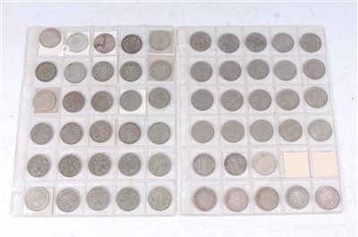 Lot 2030 - Great Britain, a large collection of half crowns