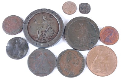 Lot 2027 - Great Britain, a collection of copper coinage to include
