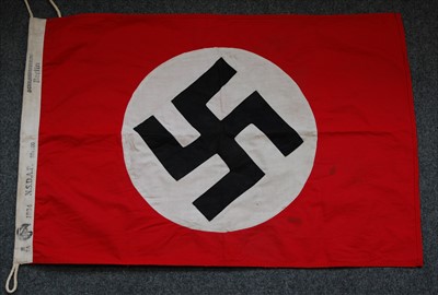Lot 88 - A German N.S.D.A.P. flag, having and...