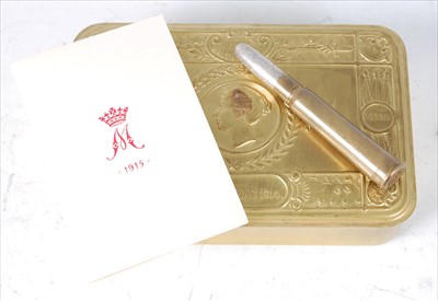 Lot 410 - A WW I Princess Mary Christmas gift tin...