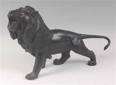 Lot 2326 - A Japanese Meiji period (1868-1912) bronze...