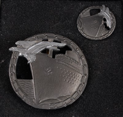 Lot 247 - A German Blockade Runners badge